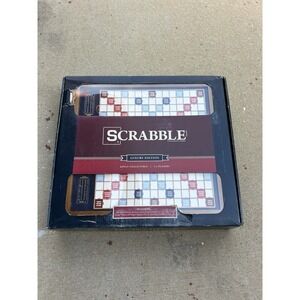 BNIB‎ Scrabble Luxury Edition with Rotating Wooden Game Board Winning Solutions
